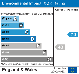 Environmental impact chart
